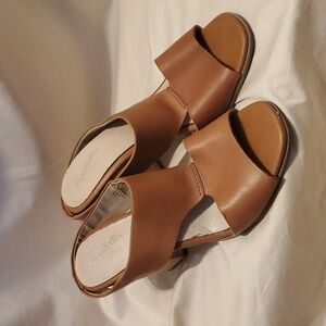 Seychelles Wooden Heels SZ 7.5
